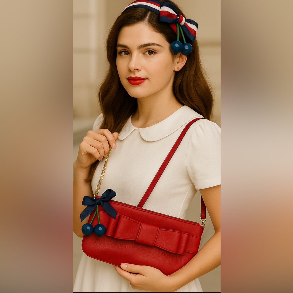 Kate Spade Red Crossbody Bag